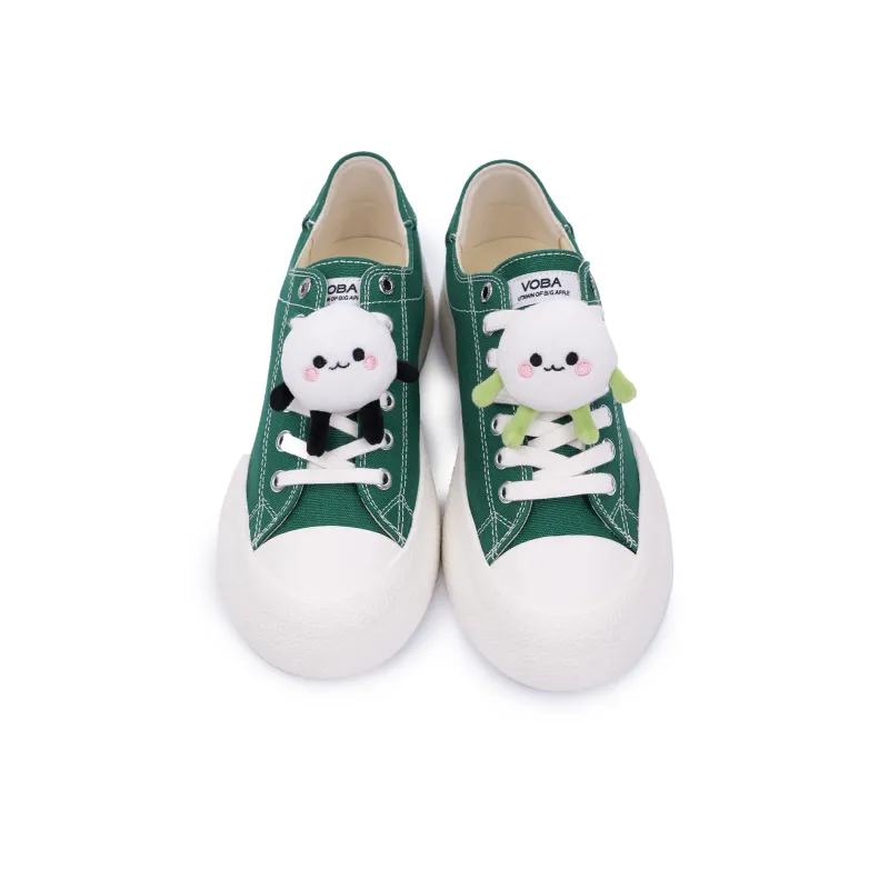 VOBA Cushioning Coverage Balance Support Abrasion Resistant Lightweight Slip Resistant Low Top Canvas Shoes Unisex-49