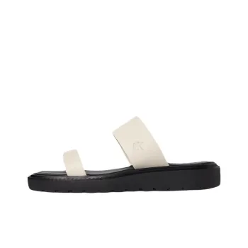 CKJ CALVIN KLEIN JEANS EVA Slip Resistant Slide Slippers Women's White