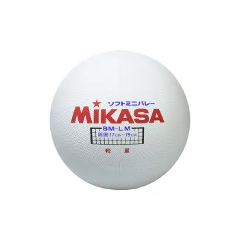 MIKASA Rubber Size 5 Volleyball Unisex White