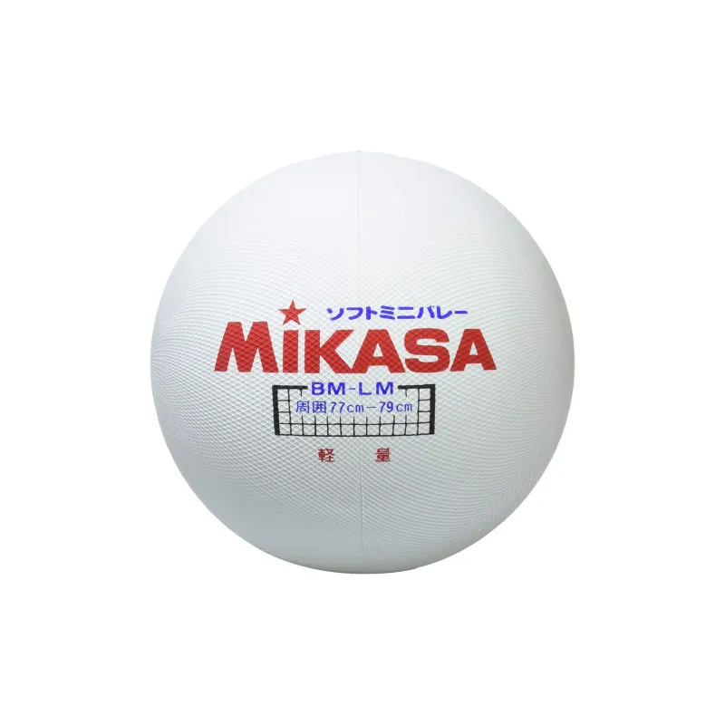 MIKASA Rubber Size 5 Volleyball Unisex White-0