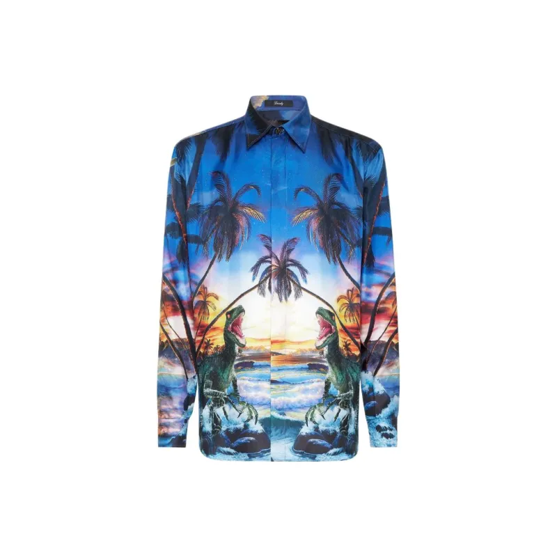 PHILIPP PLEIN Hawaii Printed Shirt-0