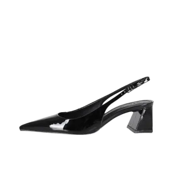 Schutz Rhonda Spool Heel High Heels 5cm Women's Black