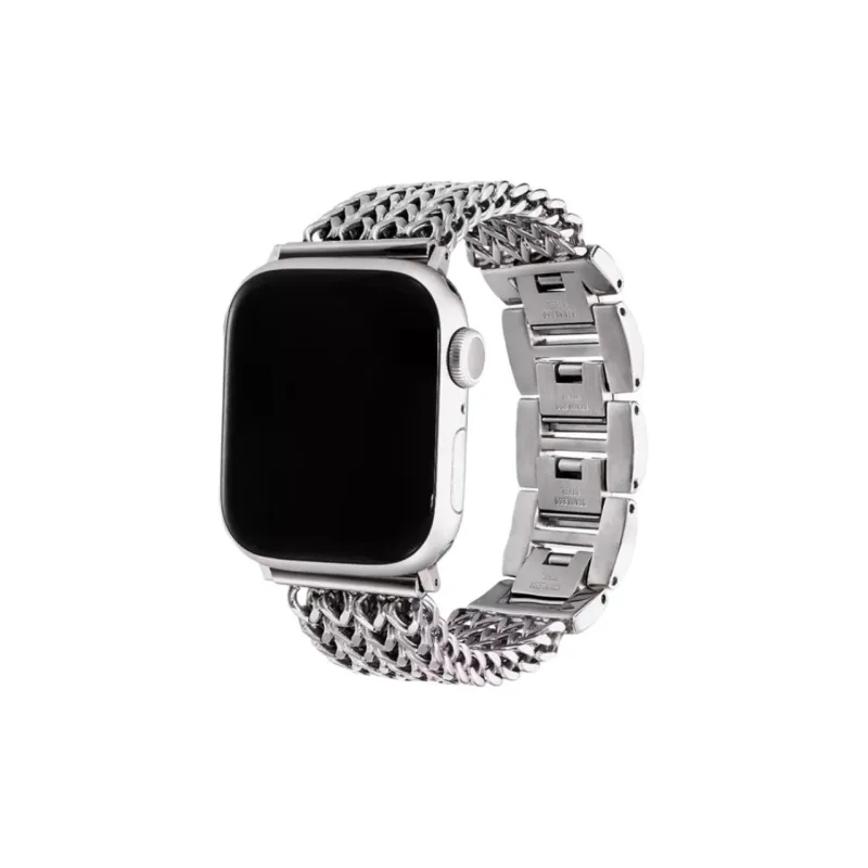 KVZUVUU Apple Compatibility Watch Band Stainless Steel Material-0