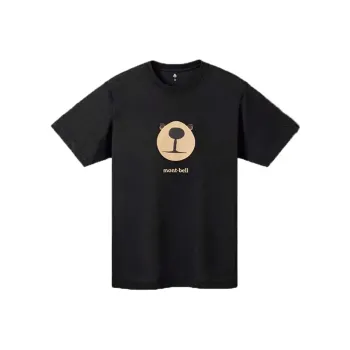 MONTBELL T Shirts Men Black
