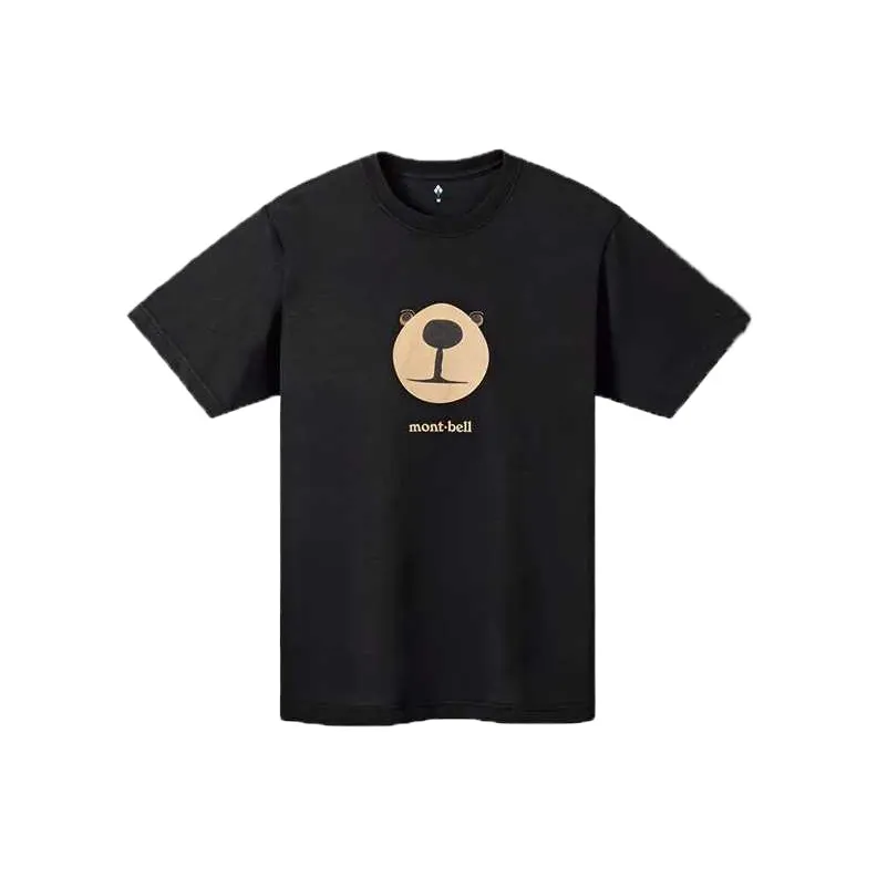 MONTBELL T Shirts Men Black-0