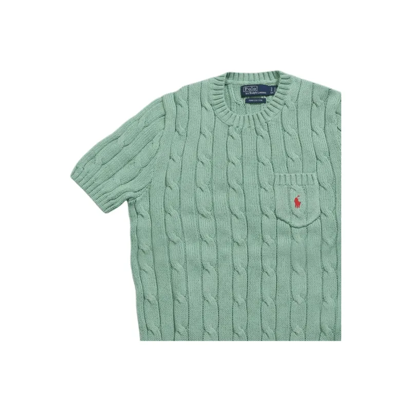 Polo Ralph Lauren Cable knit Short sleeve Top-2