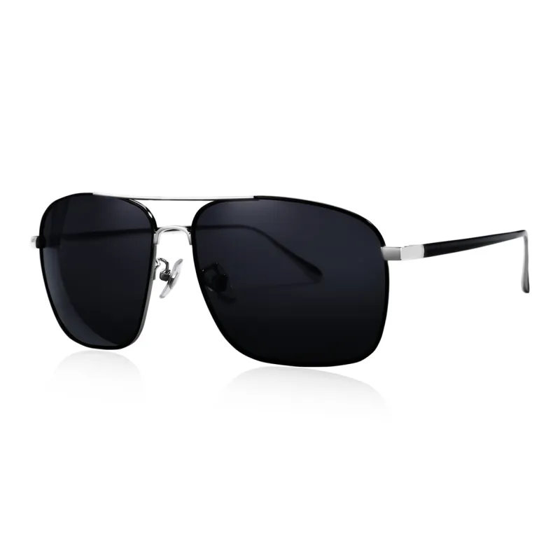 VEGOOS Stainless Steel Aviator Sunglasses Men's-0