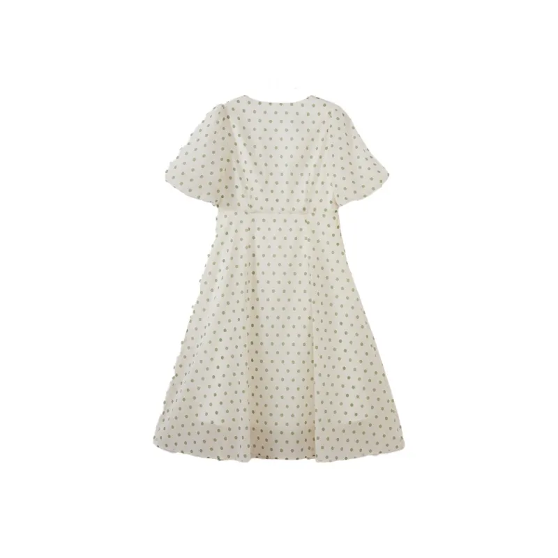 XIANGYING Short Sleeved Dress Women's-3