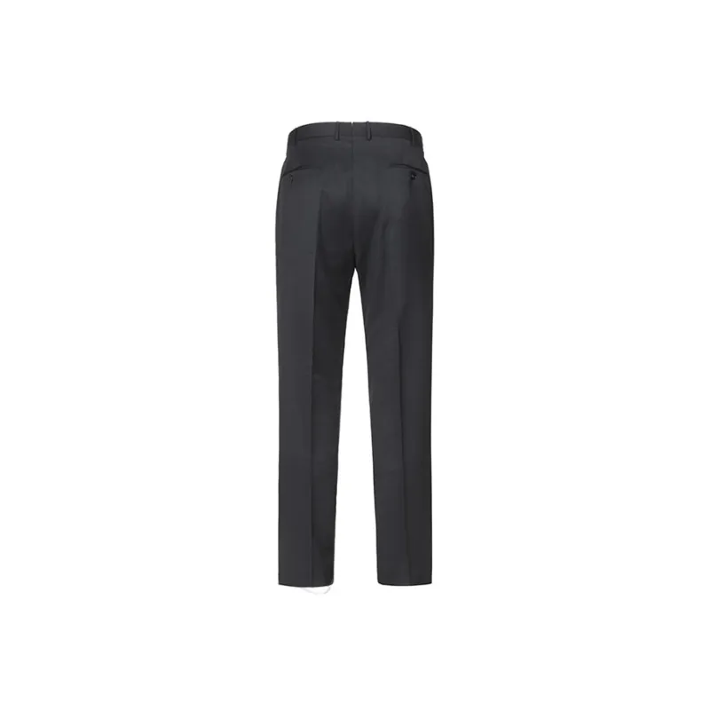 Zegna SS25 Suit Trouser Men's Black-1