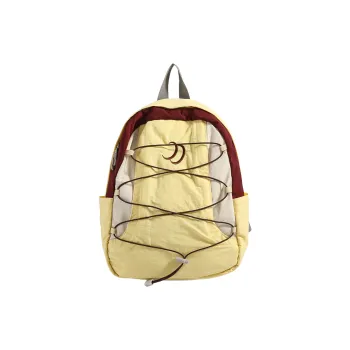 WICKBUEN Fabric Backpack Regular Unisex Yellow/Pink