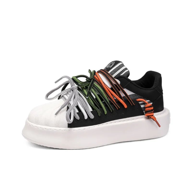 KYMOOU Slip Resistant, Lightweight, And Breathable Low Top Skateboard Shoes Men's-8