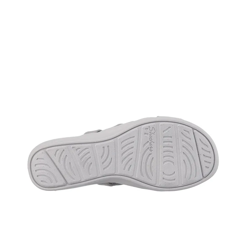 Skechers Arya Beach Sandals Women's Gray-6