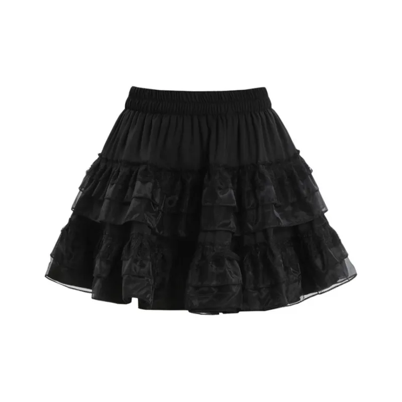 LESS BEARS Casual Short Skirts Women's-4