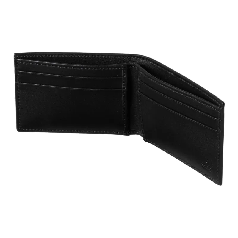 GUCCI GG Marmont Leather Wallet Mini Men's Black-3
