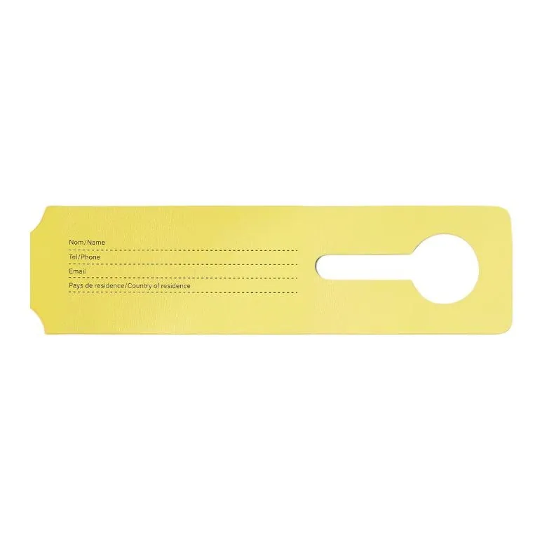Balenciaga Cow Leather Bag Charm Bag Merch Unisex Yellow-4