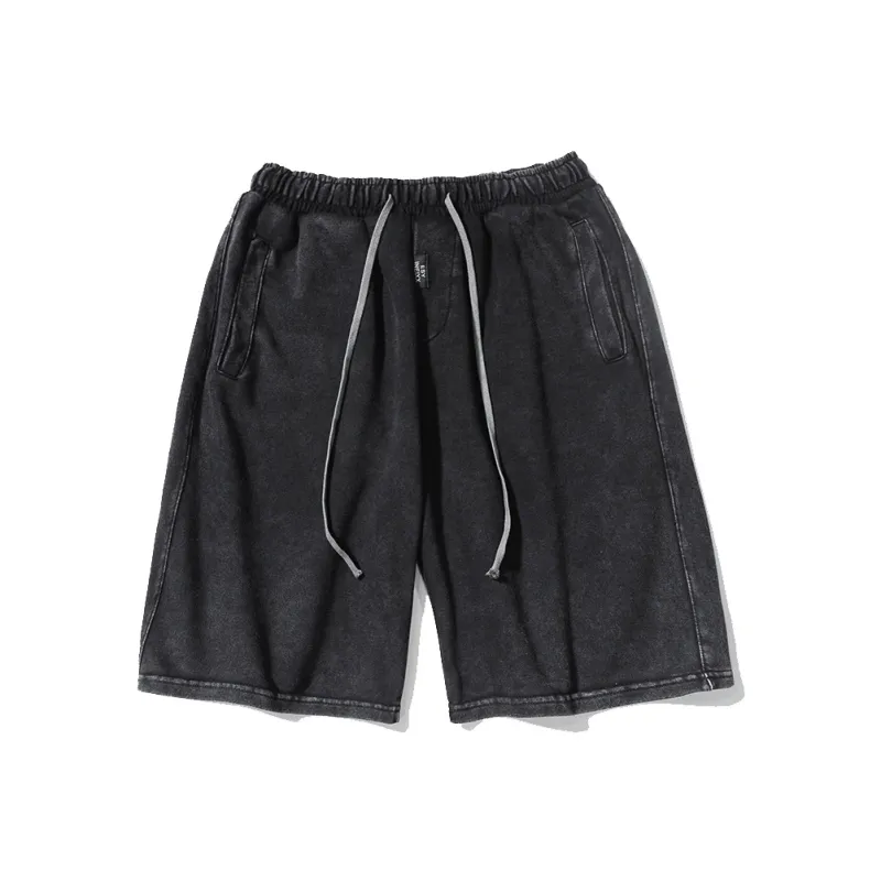DAFT PUNK Casual Shorts Unisex Dark Gray-0
