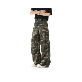FA2LO Cargo Pants Unisex Army Green