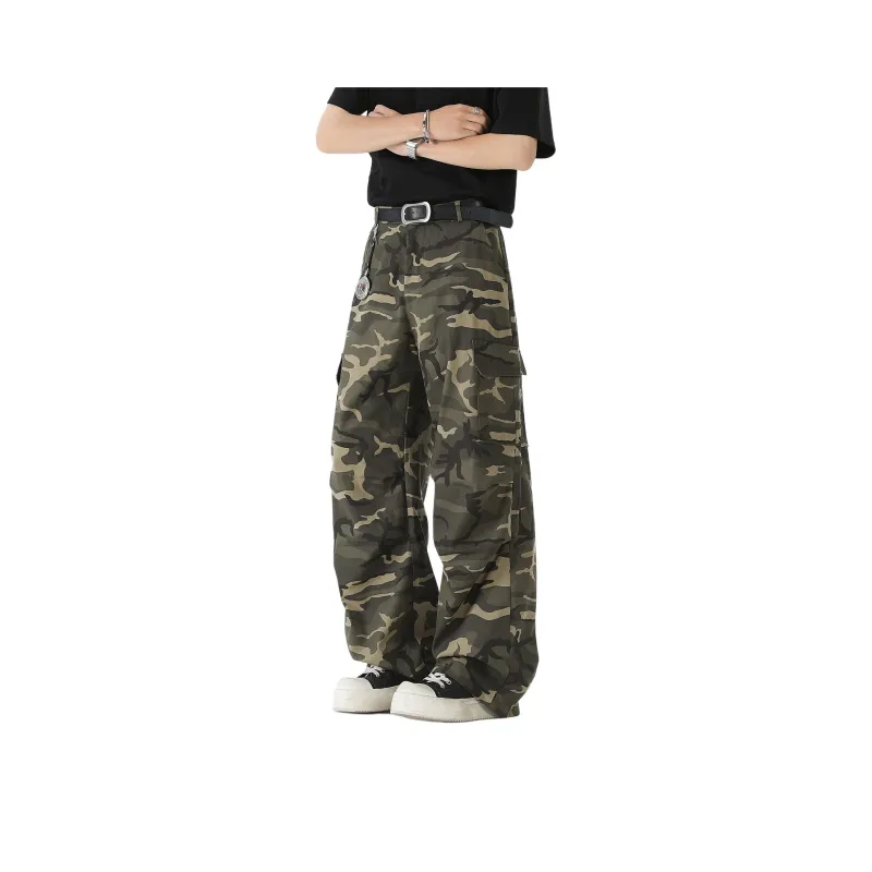 FA2LO Cargo Pants Unisex Army Green-0
