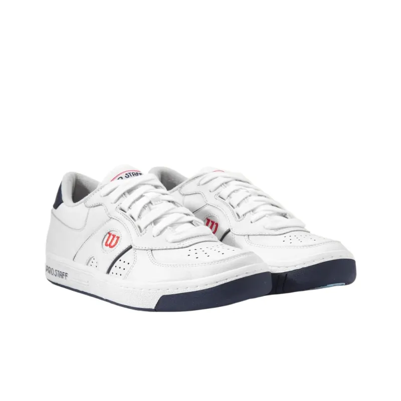 Wilson PRO STAFF 87 Low Top Training Shoes Unisex White-2