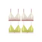 4 Pack (2 White+2 Green)