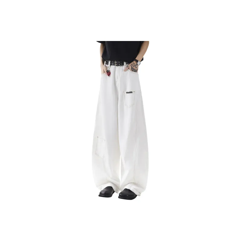 TBSM Jeans Unisex White-0