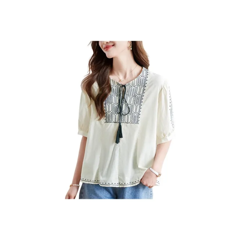 X MOOM Shirts Women's Almond-0