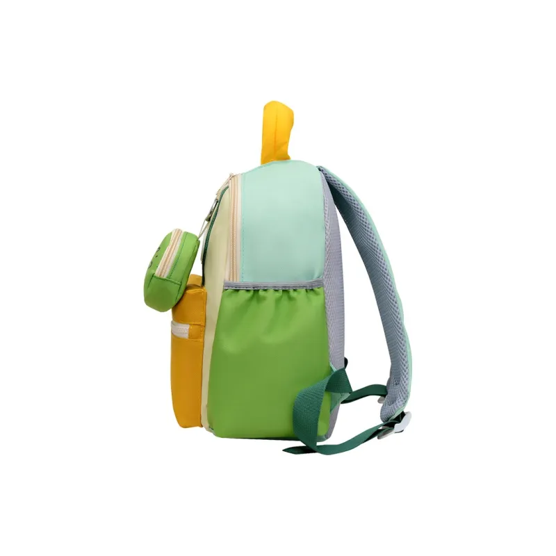 Juju Jimmy Nylon Backpack Regular Women's Pink/Green/Blue-3