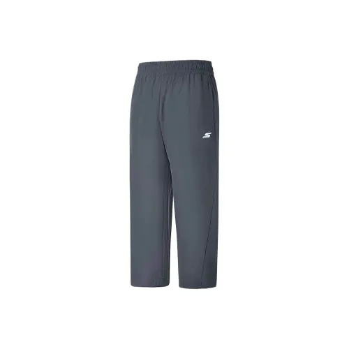Skechers Sports Casual GODRI SS25 Casual Shorts Men's Charcoal Gray