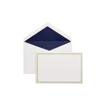 TIFFANY & CO. Tiffany Facets Collection, Emerald 1 2 Pack Envelopes / Stationery