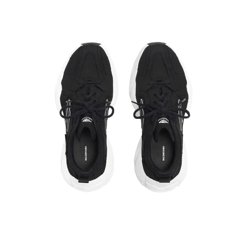 Balenciaga Monday Low Top Chunky Sneakers Men's Black-4