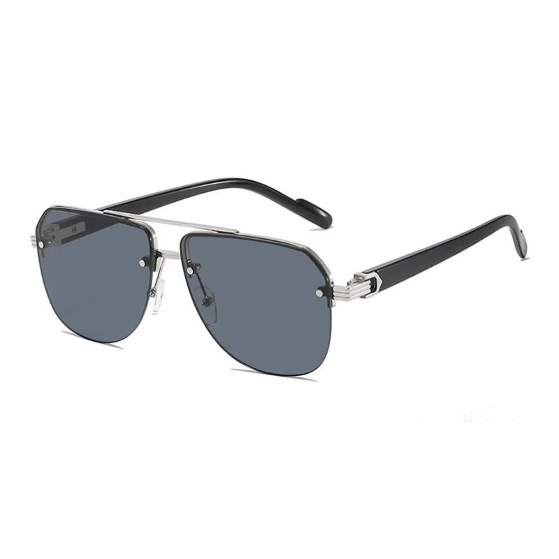 YUZHAOLIN Metal Aviator Sunglasses Unisex-7