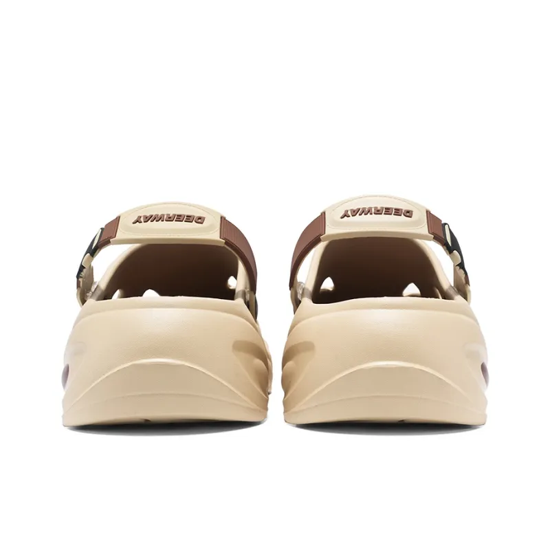 DEERWAY Clogs Men's Khaki Brown-5