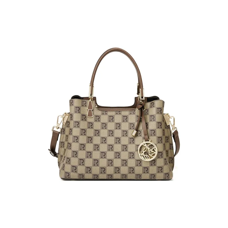 RED DRAGONFLY PVC Tote Shoulder Bag, Crossbody Bag, Handbag Women's Multicolor-1