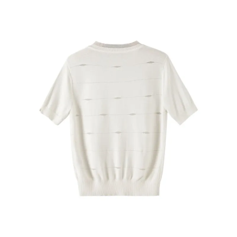 Late White Knitwear Women's Ecru-1