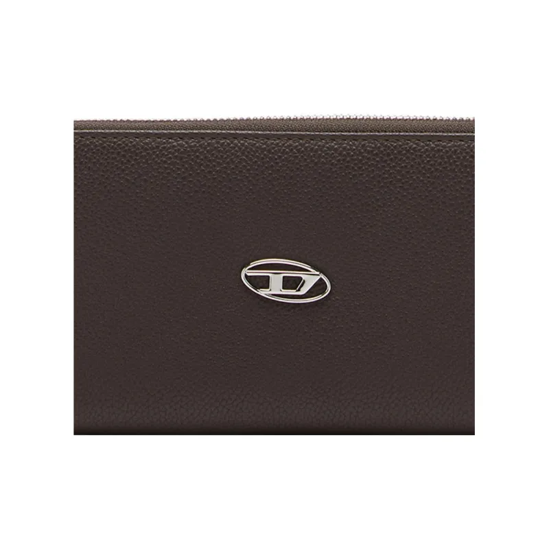 DIESEL Cow Leather Wallet Tubas Men's Brown-3