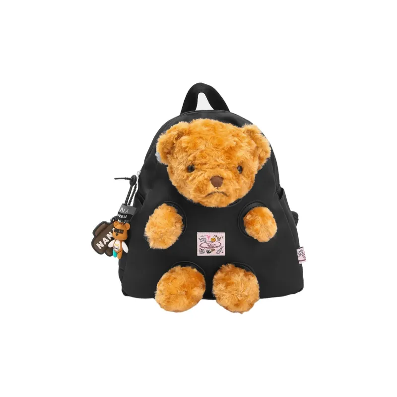 Meow In The Grass Nylon Backpack Women's Multicolor-0