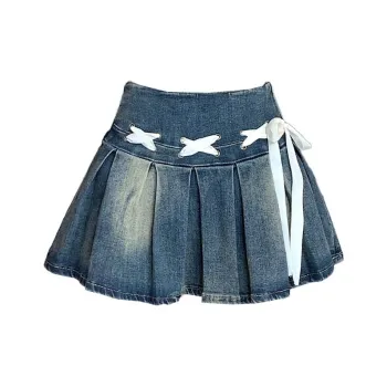 MISS VIGOR Denim Short Skirts Women's