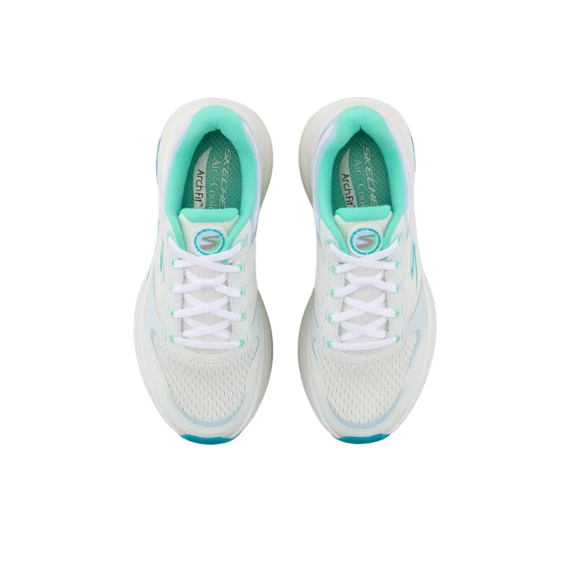 Skechers Go Walk Distance Walker Low Top Casual Shoes Women's White-2