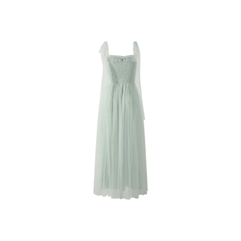 Manekniv Slip Dresses Women's Green-1