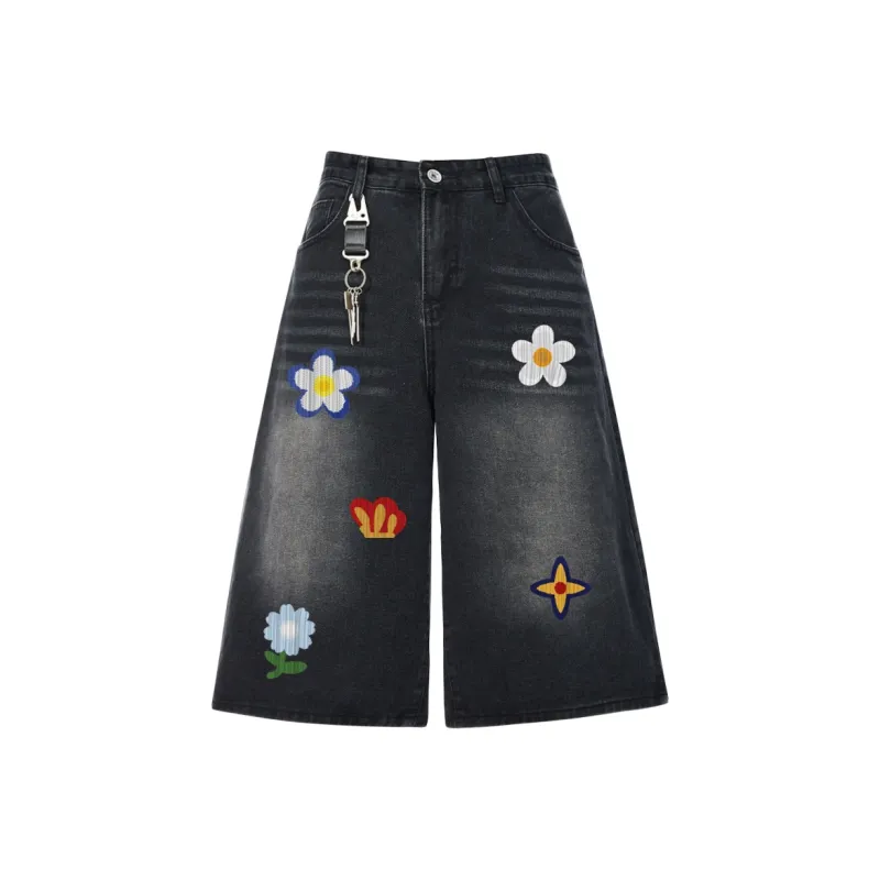 HELEH Denim Shorts Unisex-3