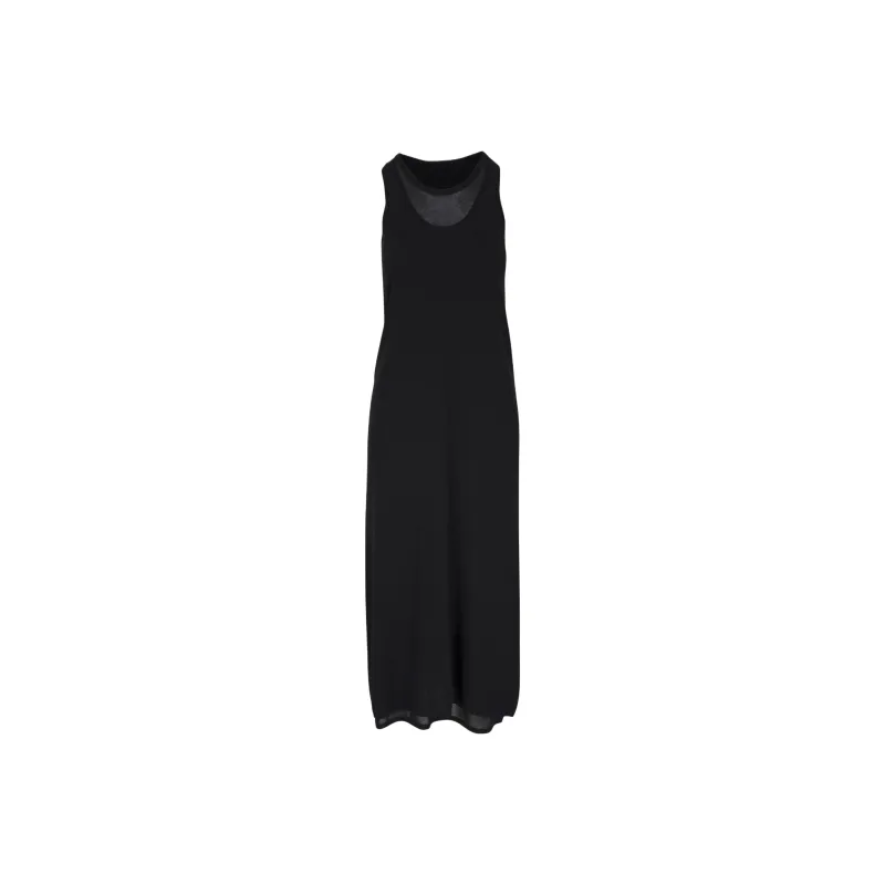 TOTEME Layered Knitted Maxi Dress-0