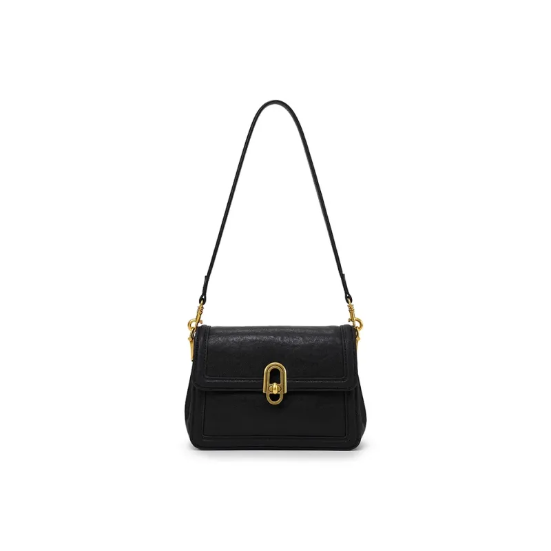 Simedin Cow Leather Shoulder Bag Trumpets Women's Multicolor-0