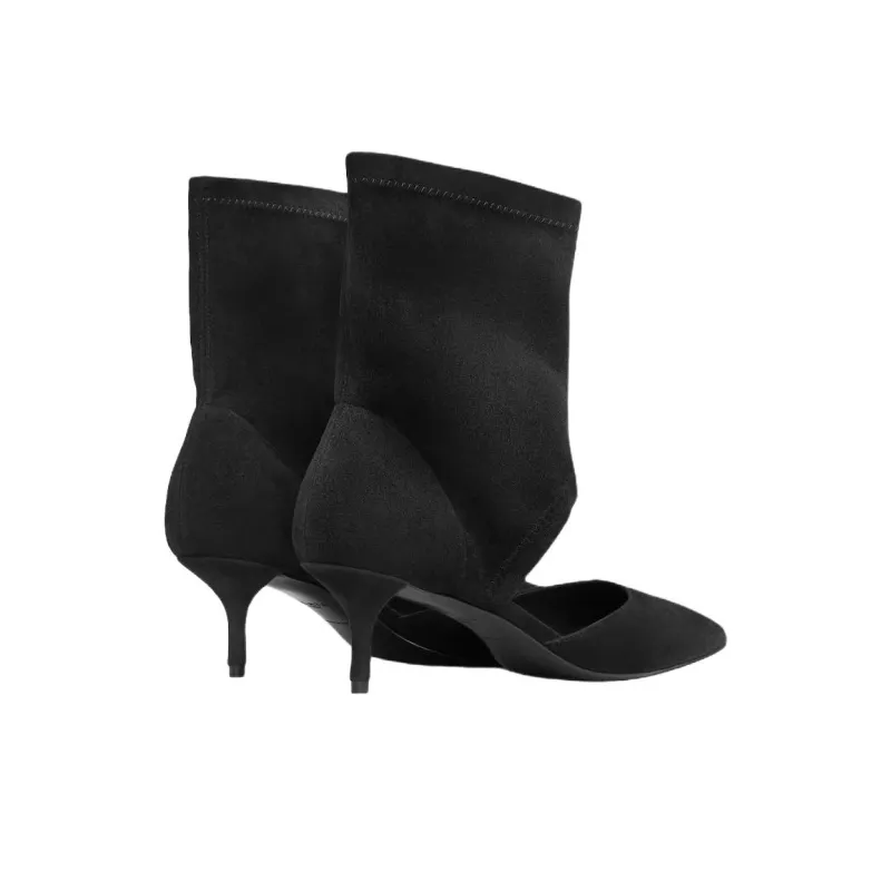 Alaia Ankle Boots 5.5cm Women's Black-3