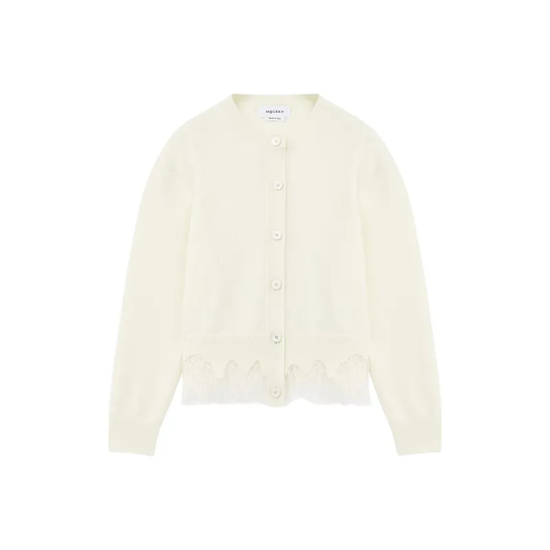 Alexander McQueen Sweater Women's White-0