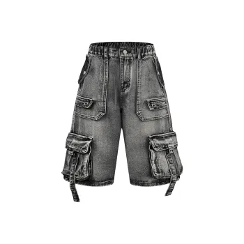 LAMLICKA Denim Shorts Unisex