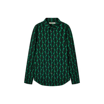 DILLO Shirts Men Black Letter