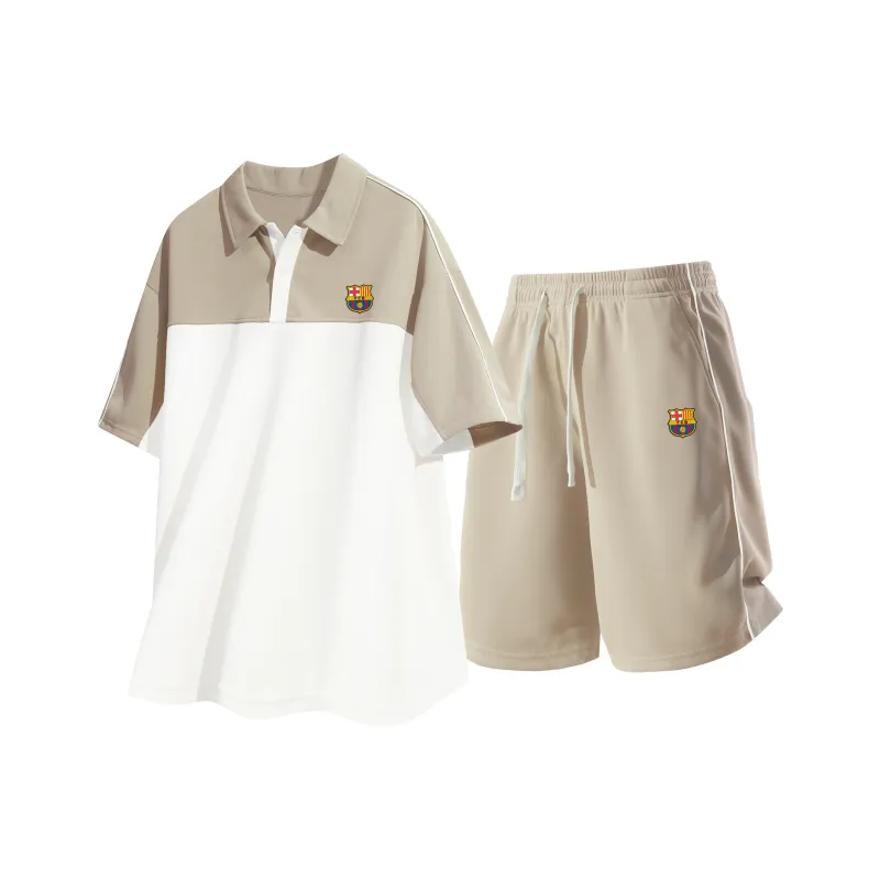 FCB ARCELONA Casual Sportswear Unisex 2 Piece Set-0