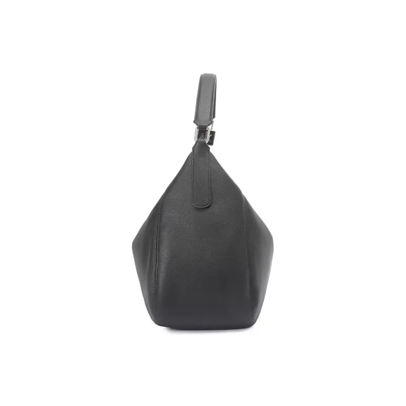 ARMANI EXCHANGEAE Polyurethane Tote Bag, Shoulder Bag, Crossbody Bag, Handbag Women's Black-3