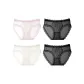 C Set: Light Pink+White+Black+Black