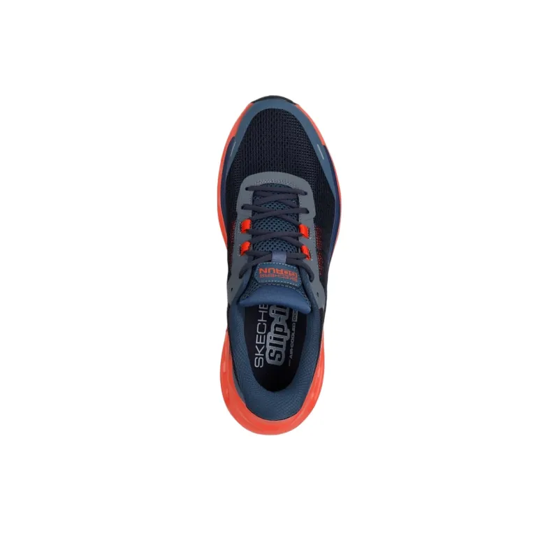 Skechers Max Cushioning Low Top Casual Shoes Men's Marine Blue-3